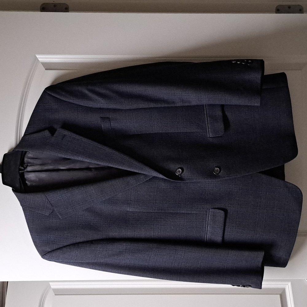 Men's Ralph Lauren sport coat, size 44 R, charcoal